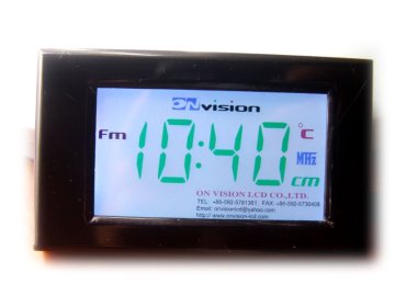 Fsc 7 segment colour LCD display