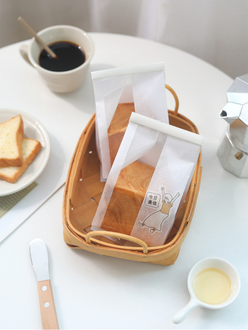 bakery milk tea food paper bag