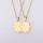 Collier de couple Bijoux Gift Geometric Puzzle Collier