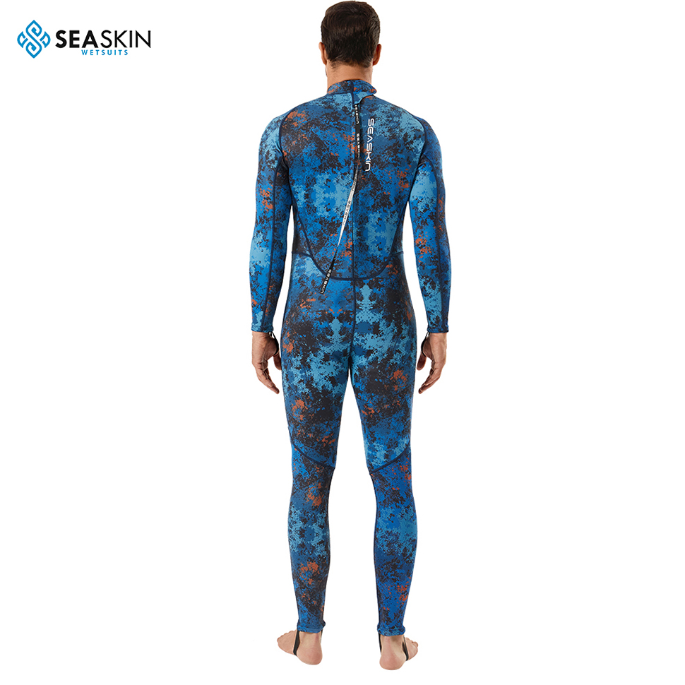 Seaskin Comouflage 남자 다이빙 스피어 핑 wetsuit