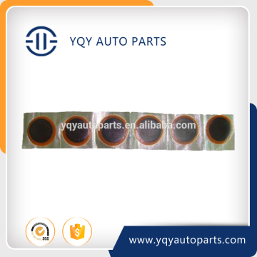 Tyre and tube repair rubber patches for hot and cold patch