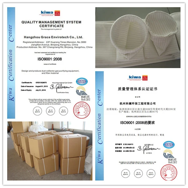 PTFE Needle Felt Dust Filtration Filter PTFE Membrane Filter