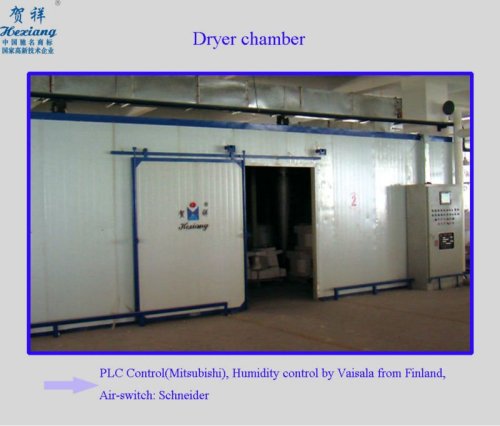 drying chamber and machine