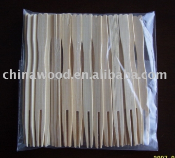 Bamboo fruit fork (YDBS15)