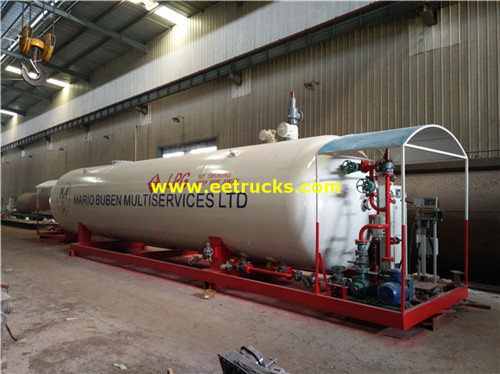 30cbm 15ton skid-dilled LPG tsire-tsire