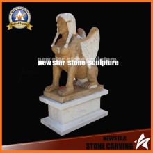 Park Display Stone Lions