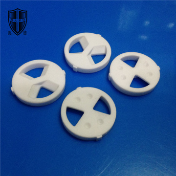 alumina ceramic circular orifice wafer disc