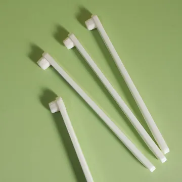 Soft bristle toothbrush for dogs