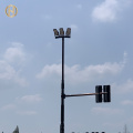 Tiang Lampu Bentuk Oktagonal Galvanis