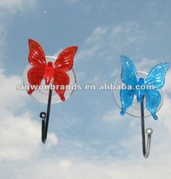 butterfly shape suction hooks