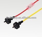 SAA 3pin power plug cord with switch & braided wire