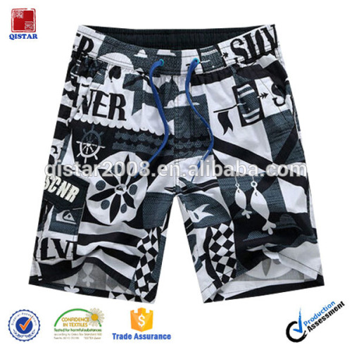 black breathable camo shorts for men