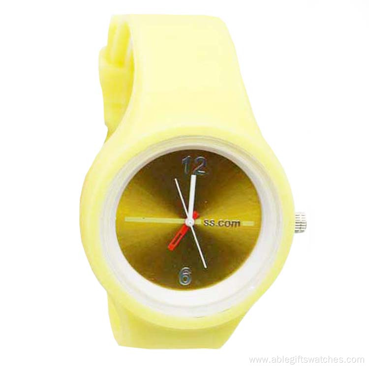 Kid Quartz Waterproof Watch Fasion Silicone Colorful