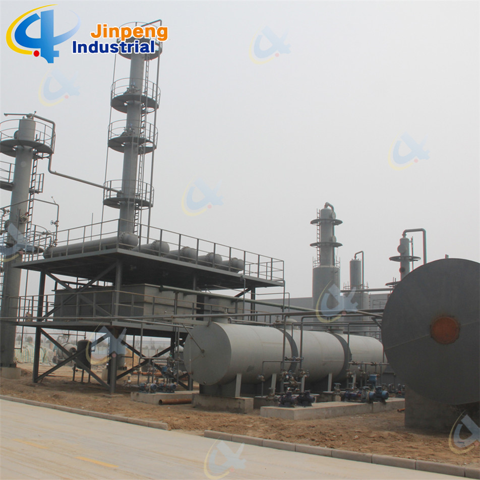 100 TPD Continuous Pyrolysis Oil Distillation Plant