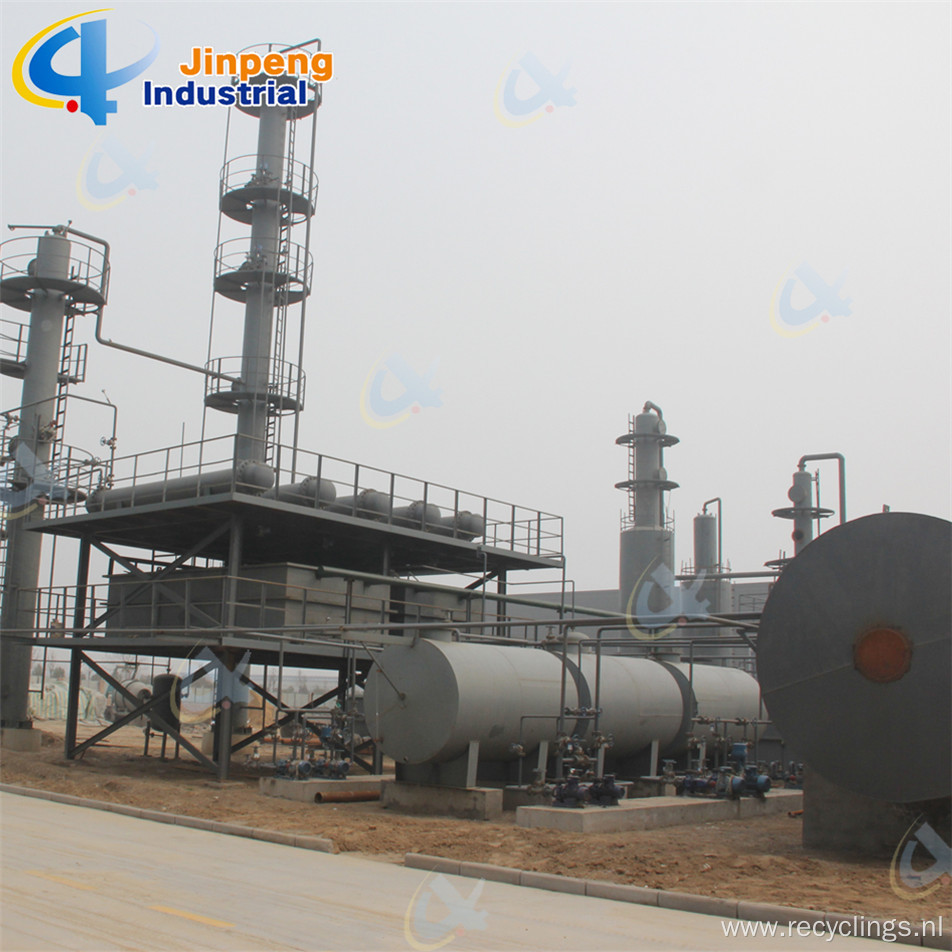 continuous fuel oil recycling machine