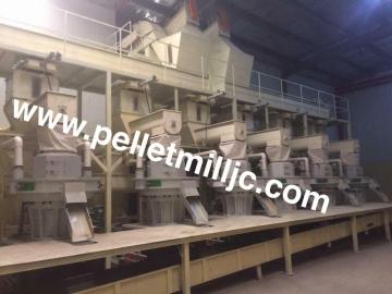 wood pelleting machine