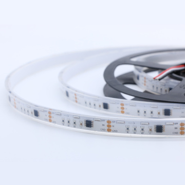 High quality DC12V 5050SMD 60led ws2811 piexl led strip IP68