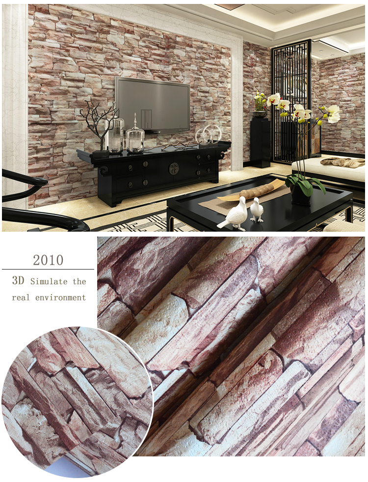 Wholesale Customized wallpaper Fashion Embossed Decor 3D Wallpaper For Wall