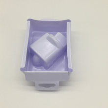 newest designed disposable white plastic blister trays