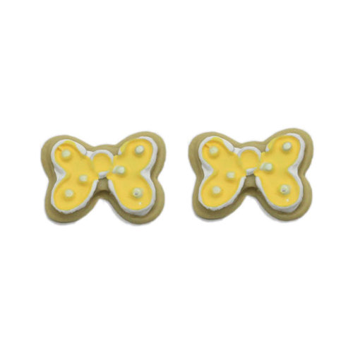 50 pz / lotto Schienale Piatto Planare Arco In Resina 15 * 20mm Flatback Bowknot Papillon FAI DA TE Cabochons In Resina Accessori Hairbow Centri Craft