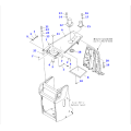 Cappuccetto del motore Ass&#39;y 11y-54-12301 per il motore n. SAA4d102E-2C-4