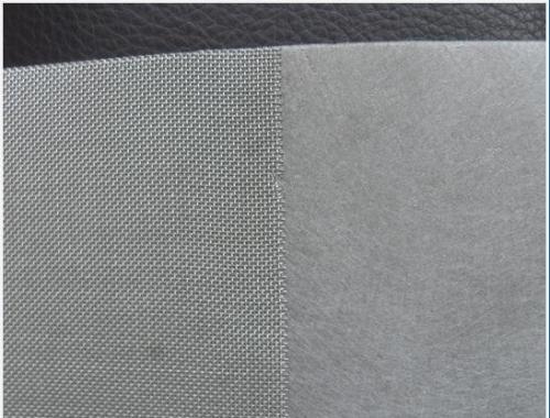 Sintered Fiber Material with Mesh Support