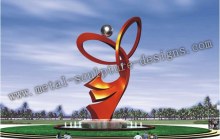 Sculpture Creating The Glory Together