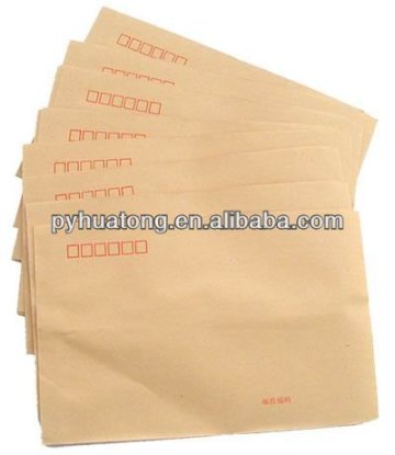 brown kraft paper envelope