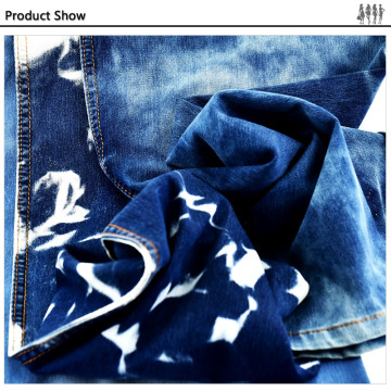 Stretch Denim Jeans Fabric Cloth twill denim printed fabrics