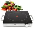 Cooktop in ceramica elettrica con griglia e vetro in ceramica