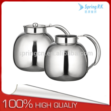 water tea kettle round shape pot children milk cup stainless steel bottel