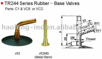 TR244 Series Rubber-Base Valves