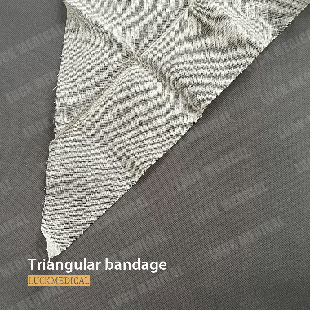 Bandage triangulaire pour blessure