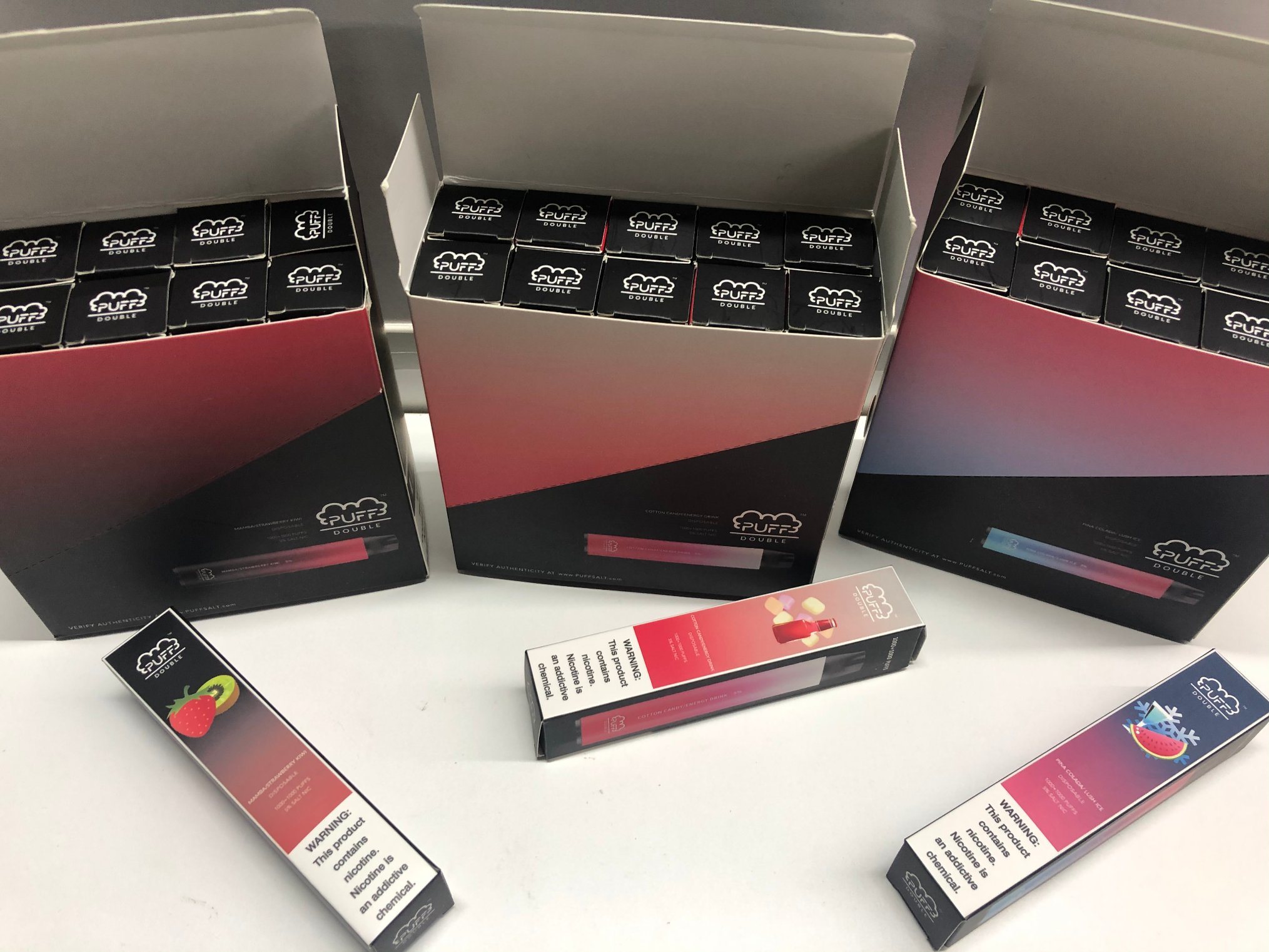 Dispositivo duplo descartável Vape Pen 2000 Puffs Puff duplo