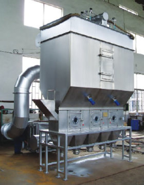 Xf granular material horizontal fluidized bed drier