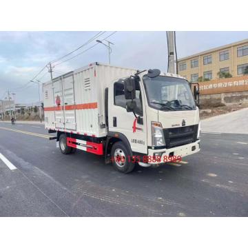 HOWO Explosion Dangerous Goods Transport Truck