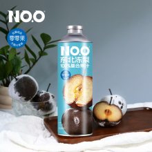 Frozen pear juice aluminum can drink