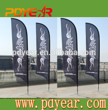 Factory fibreglass flagpoles for teardrop and feather flags