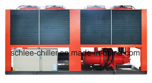 120rt Industrial Process Cooling Chiller Air Cooled Type Screw Water Chiller