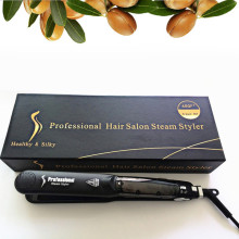 2018 wholesale  Professional Steam Flat Iron Hair Straightening Styler