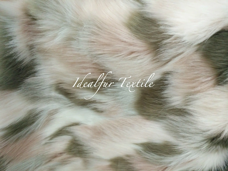 Jacquard Shag Fake Fur