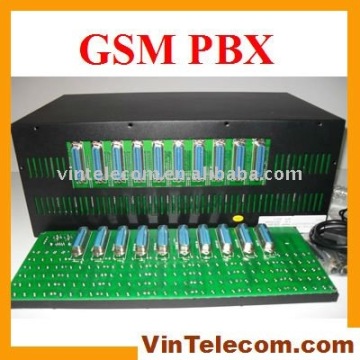 Wireless pbx /PBX system with 16lines and 128 extensioins