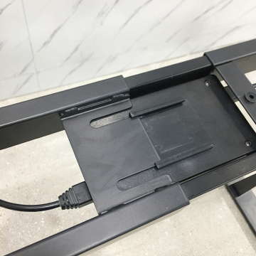 Sit Stand Desk With Adjustable Keyboard Tray