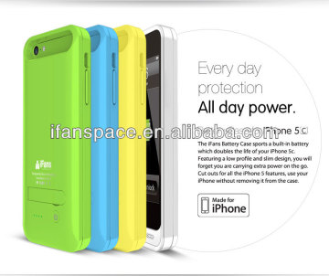 Hot Portable charger Backup Battery for iPhone5c case charger