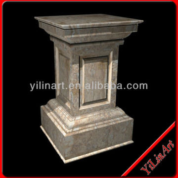 Marble Garden Stone Pedestal (YL-L126)