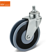 PU swivel casters for trolleys