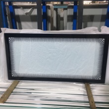 4mm White Screen-Printed Tempered Glass