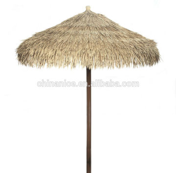 artificial palm leaf thatch umbrella