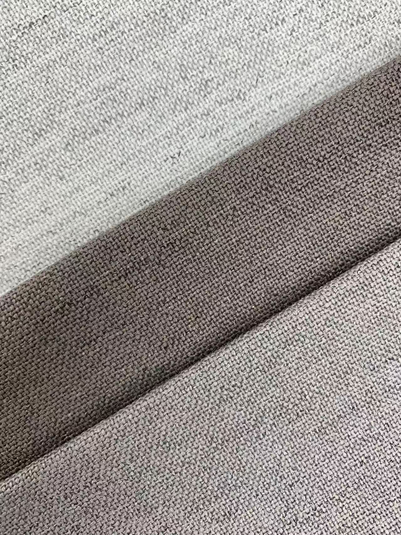 Природна текстура ленена ткаенина Natural Textured Linen Fabric