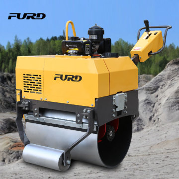 Factory Price Walk Behind 0.5T Single Drum Road Roller